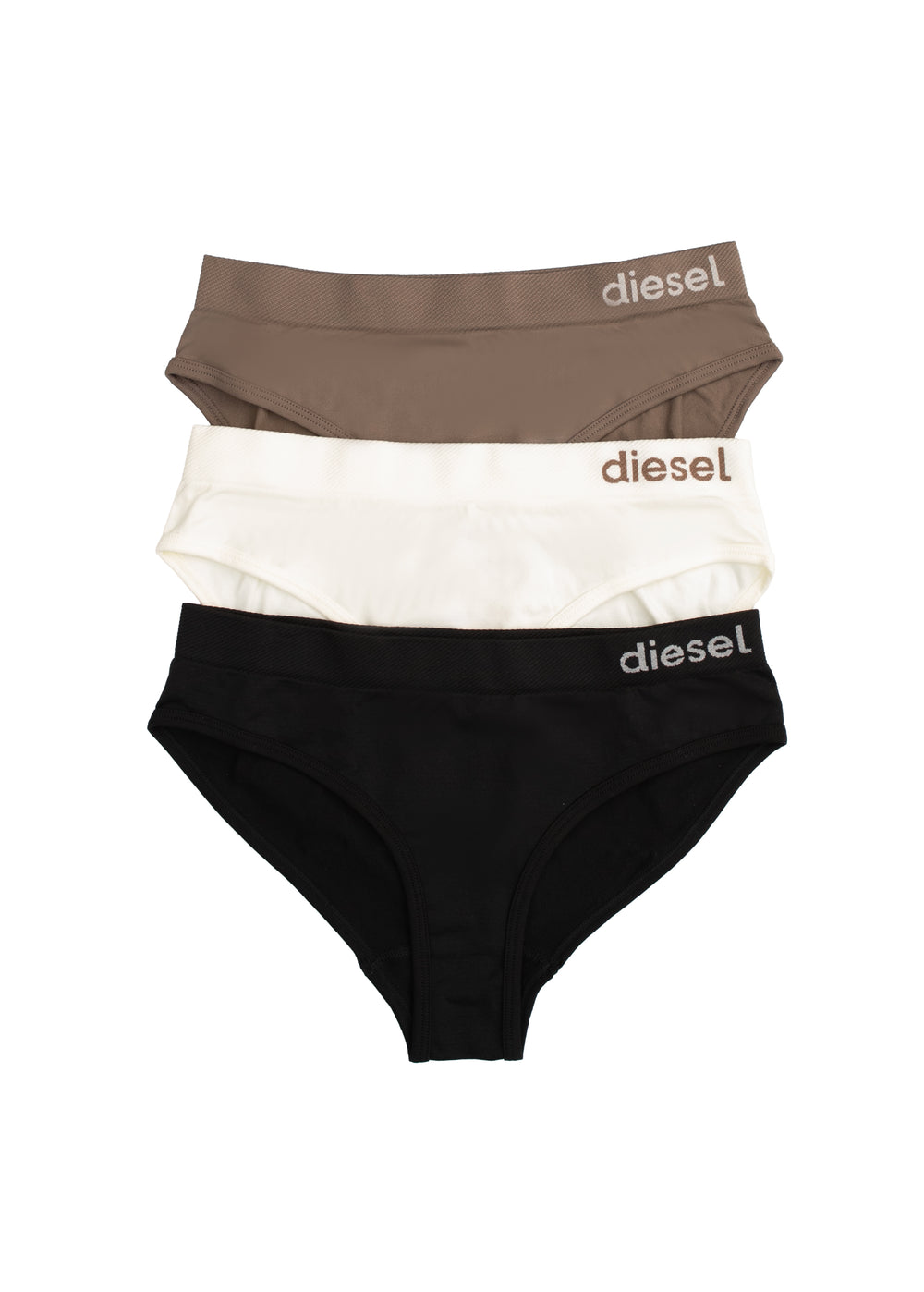 Darcy Briefs Black/Brown/Ivory
