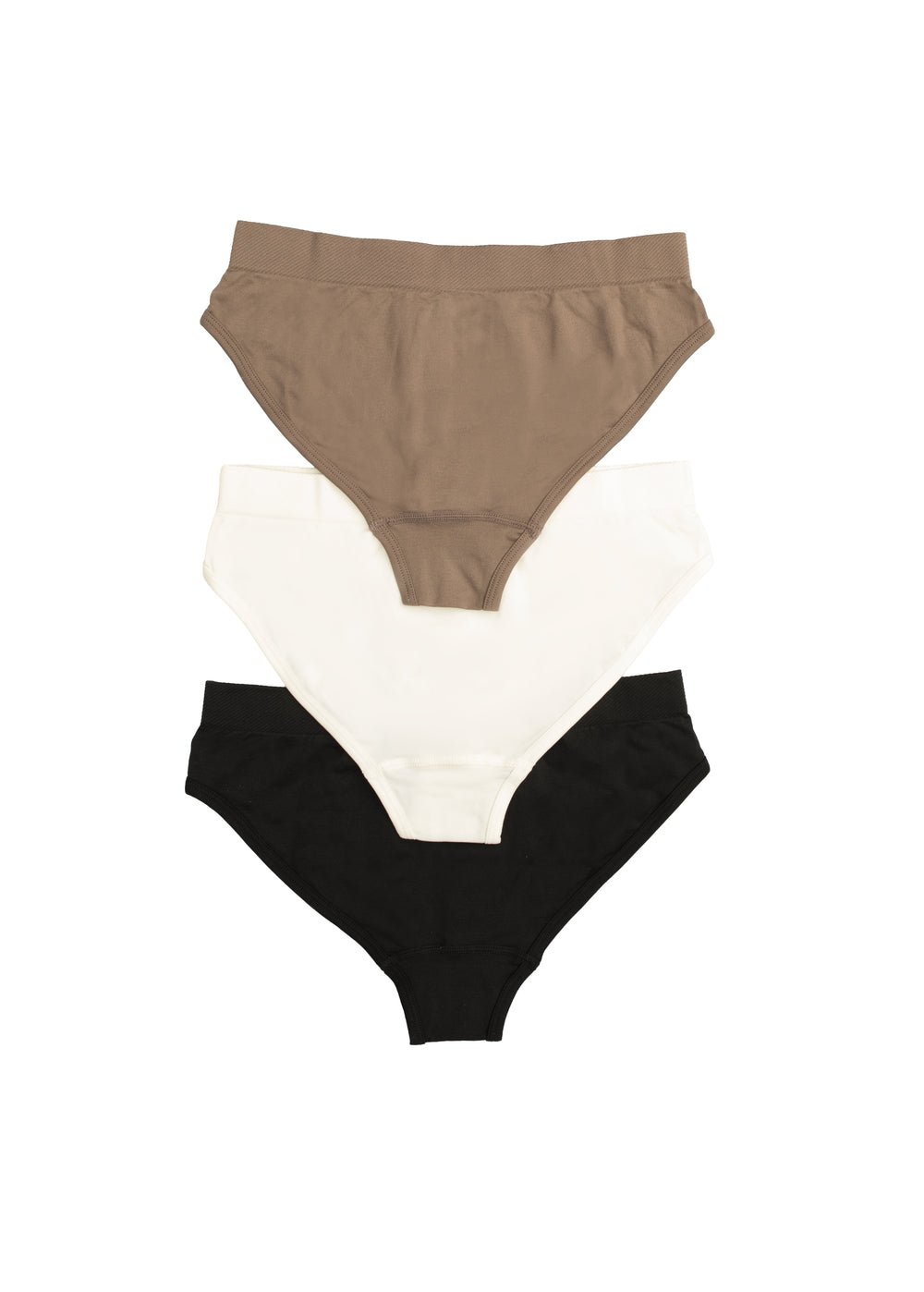 Darcy Briefs Black/Brown/Ivory