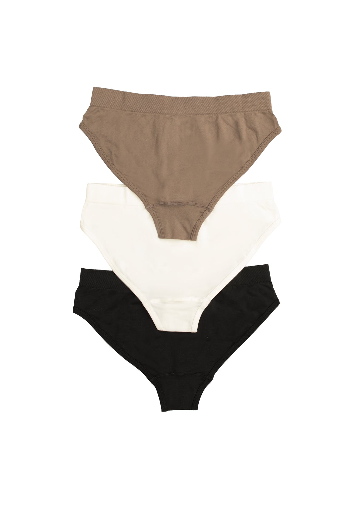 Darcy Briefs Black/Brown/Ivory