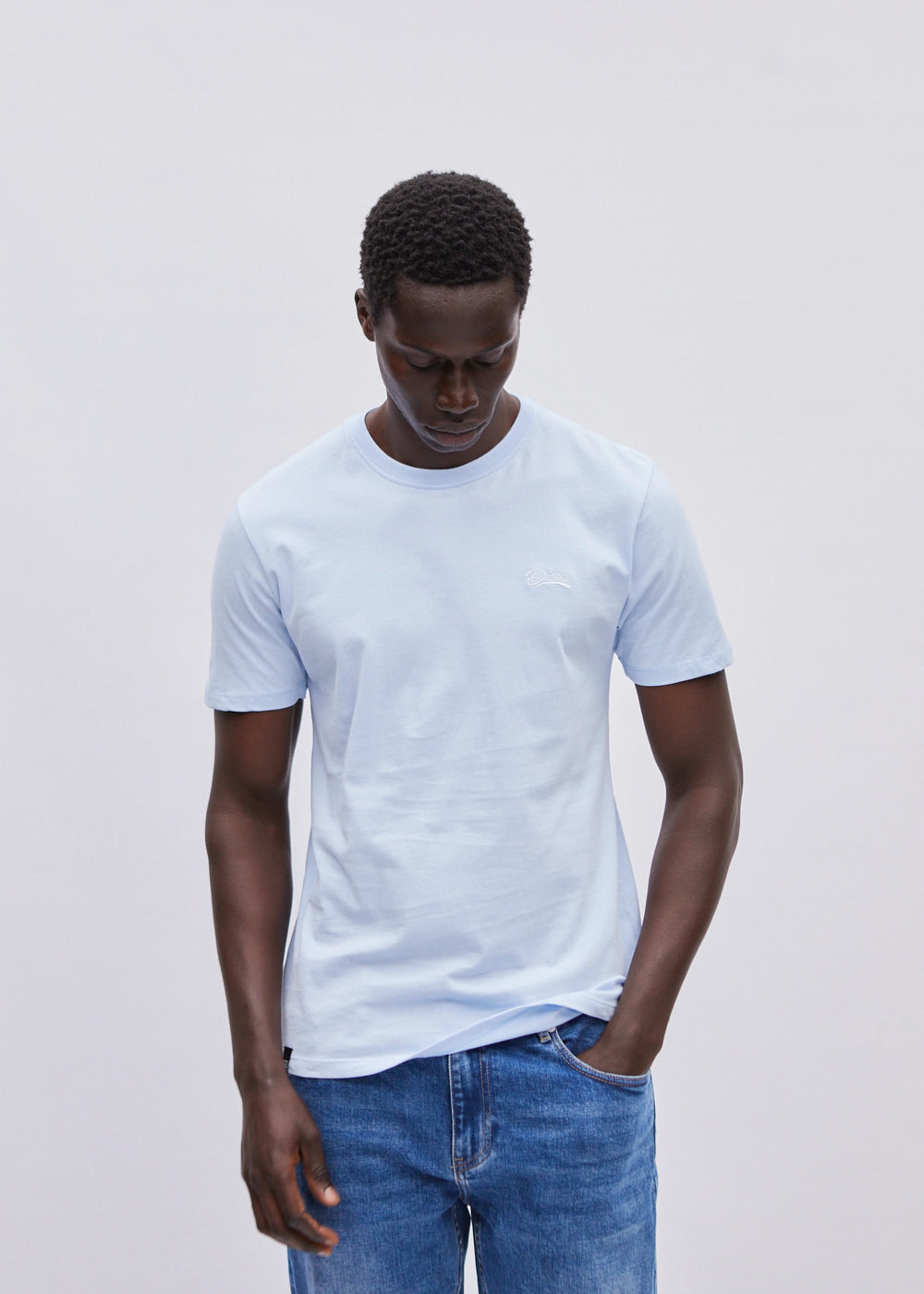 Basic Caden O Neck League Blue