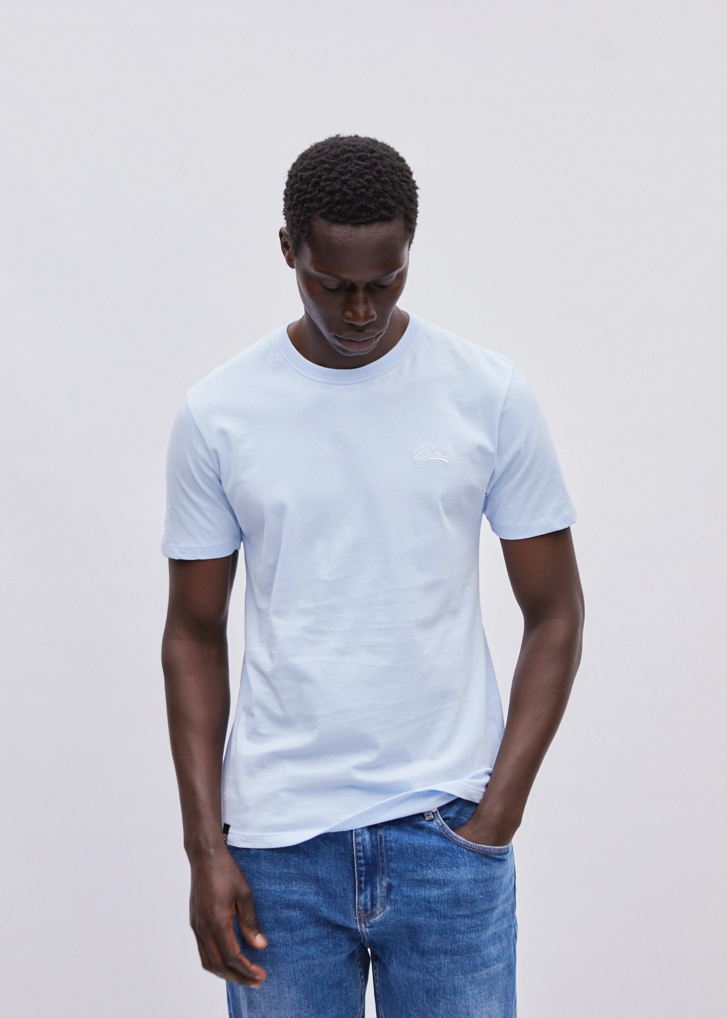 Basic Caden O Neck League Blue
