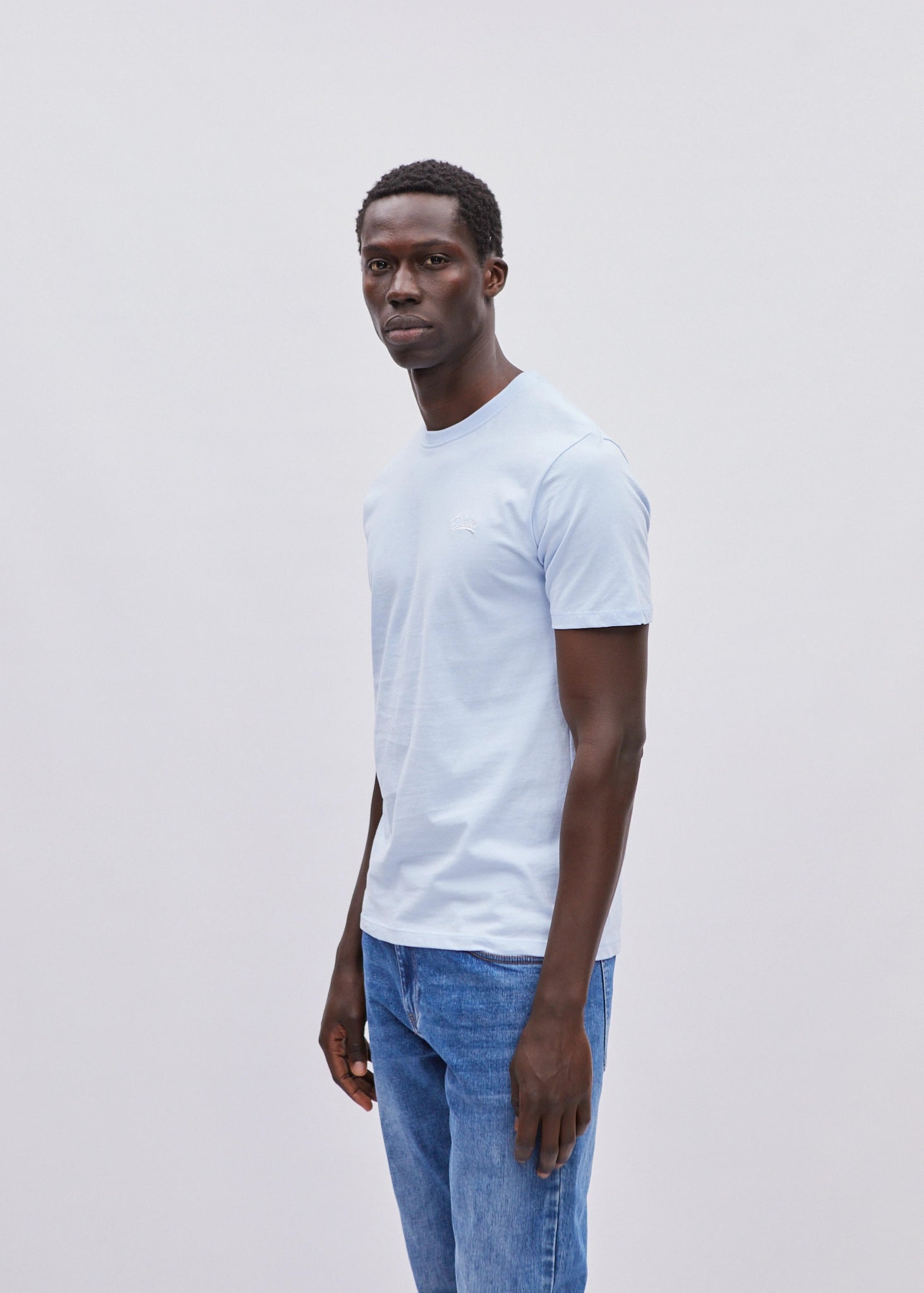 Basic Caden O Neck League Blue