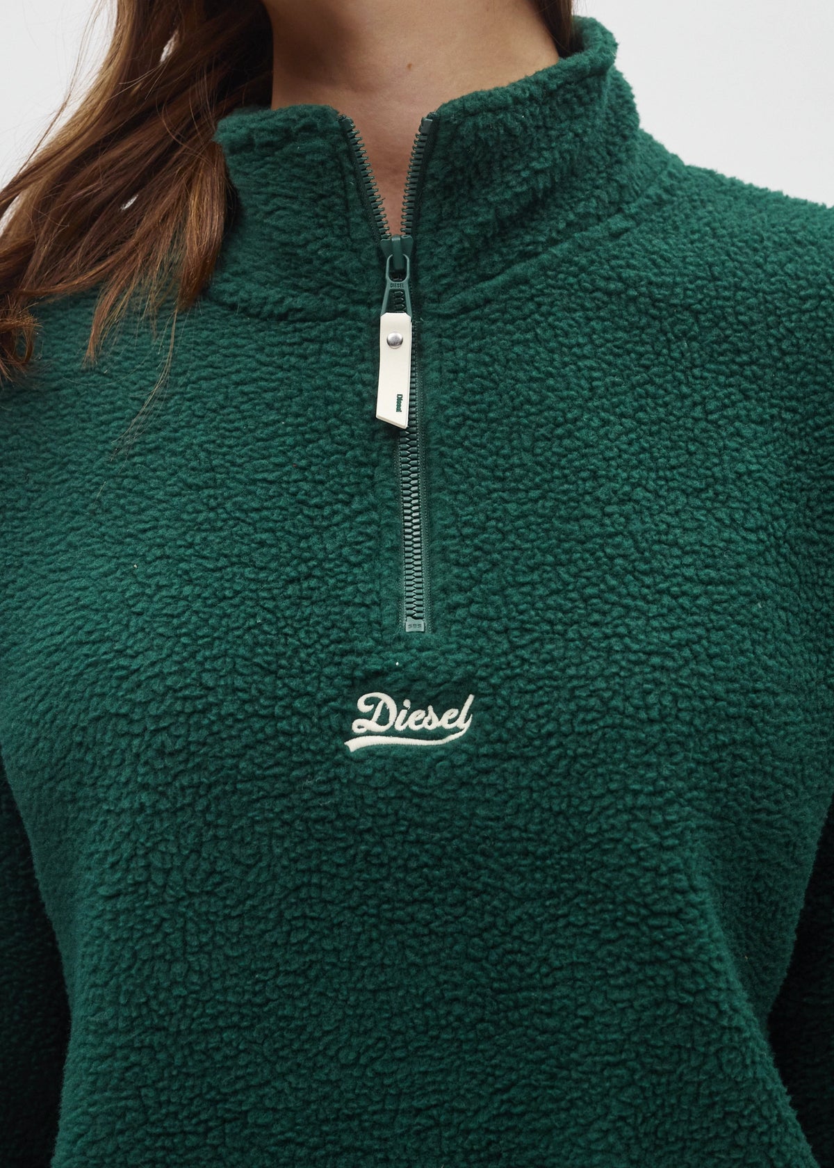 Adya Fleece Half Zip Deep Ivy