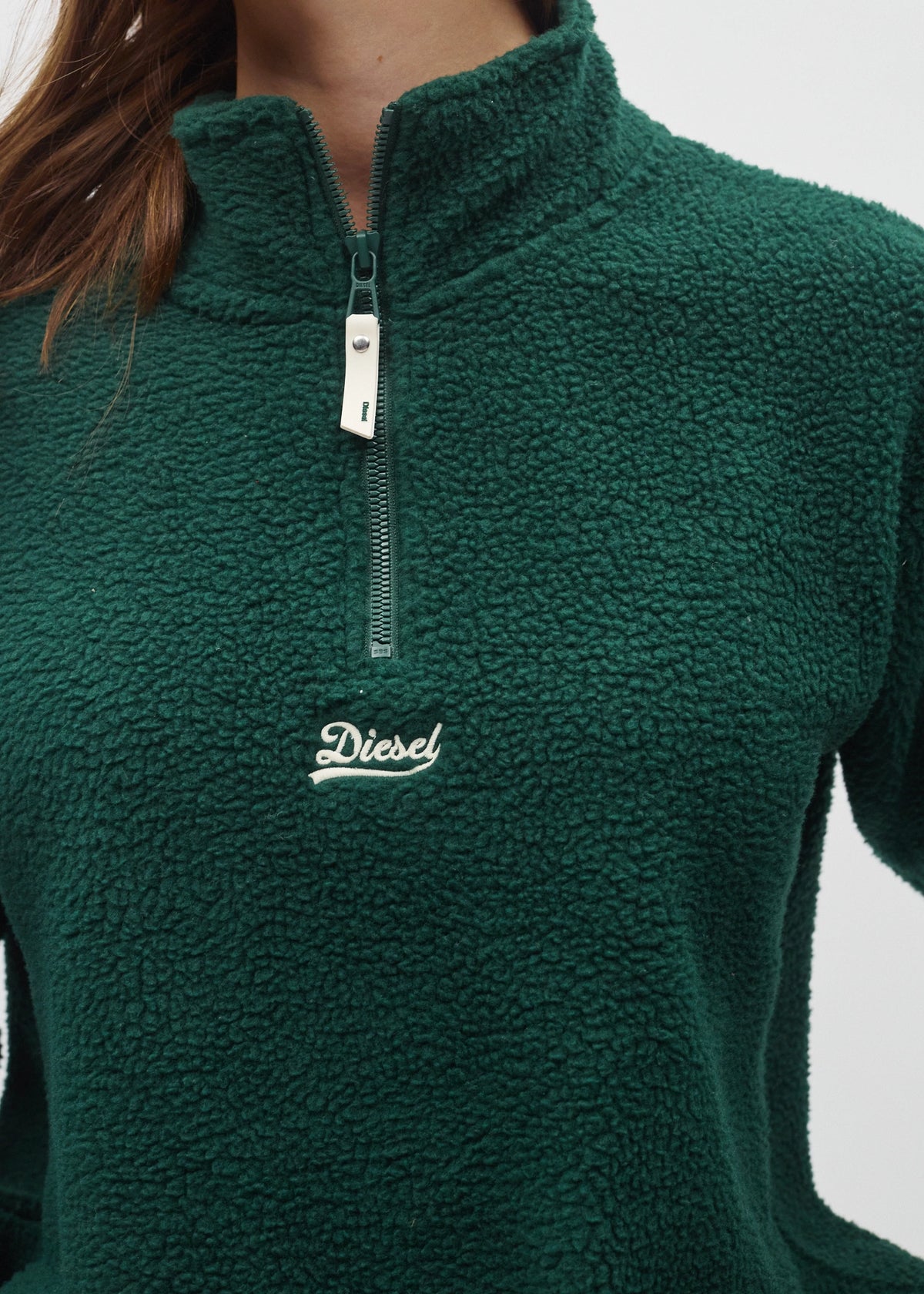 Adya Fleece Half Zip Deep Ivy