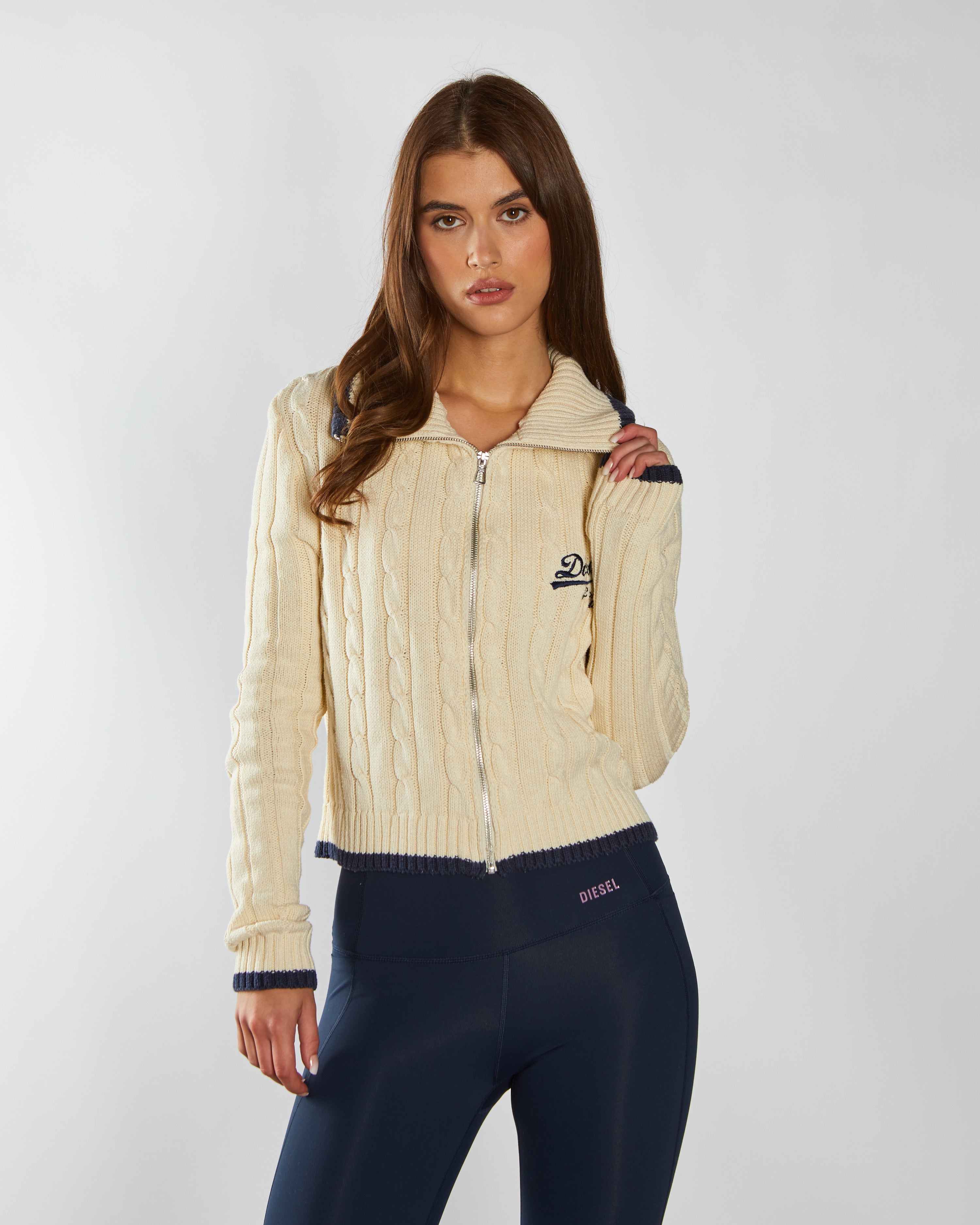 Althea Knit Ivory Petal