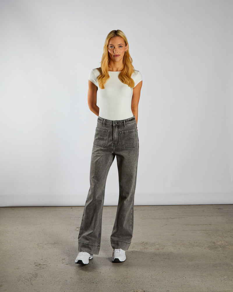 Paris Wide Leg Grey