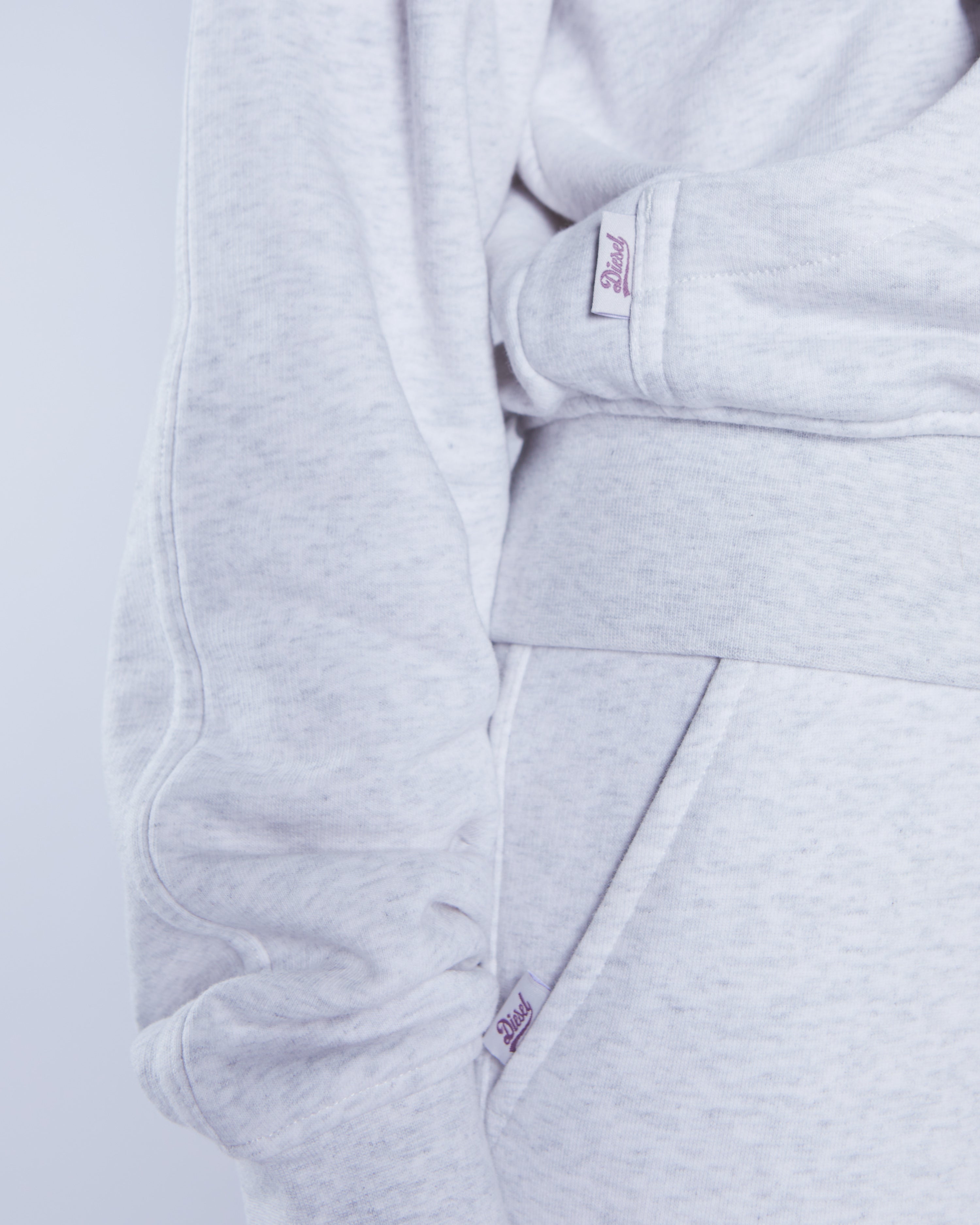 Annie Half Zip Grey Marl