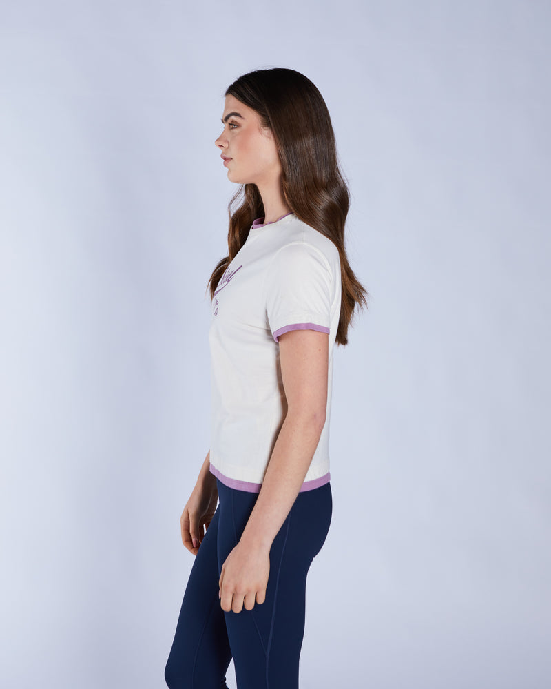 Arlette Tee Ivory Petal