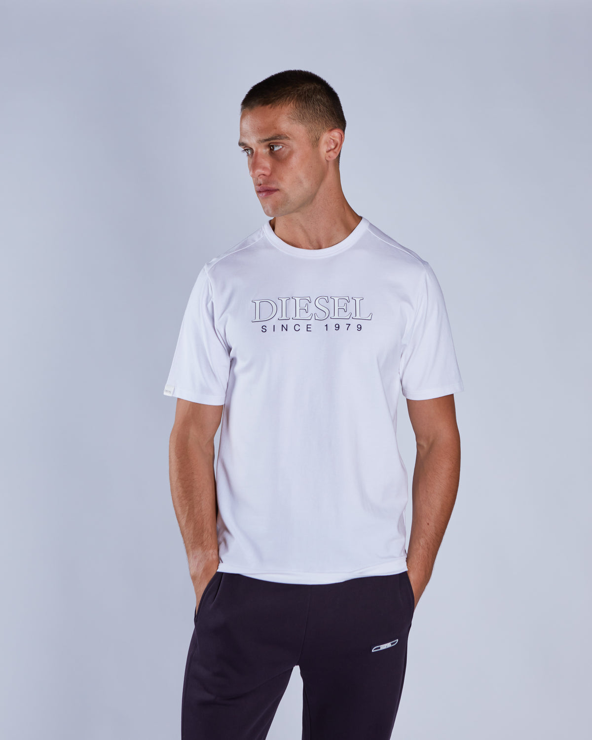 Aron Tee White Wash