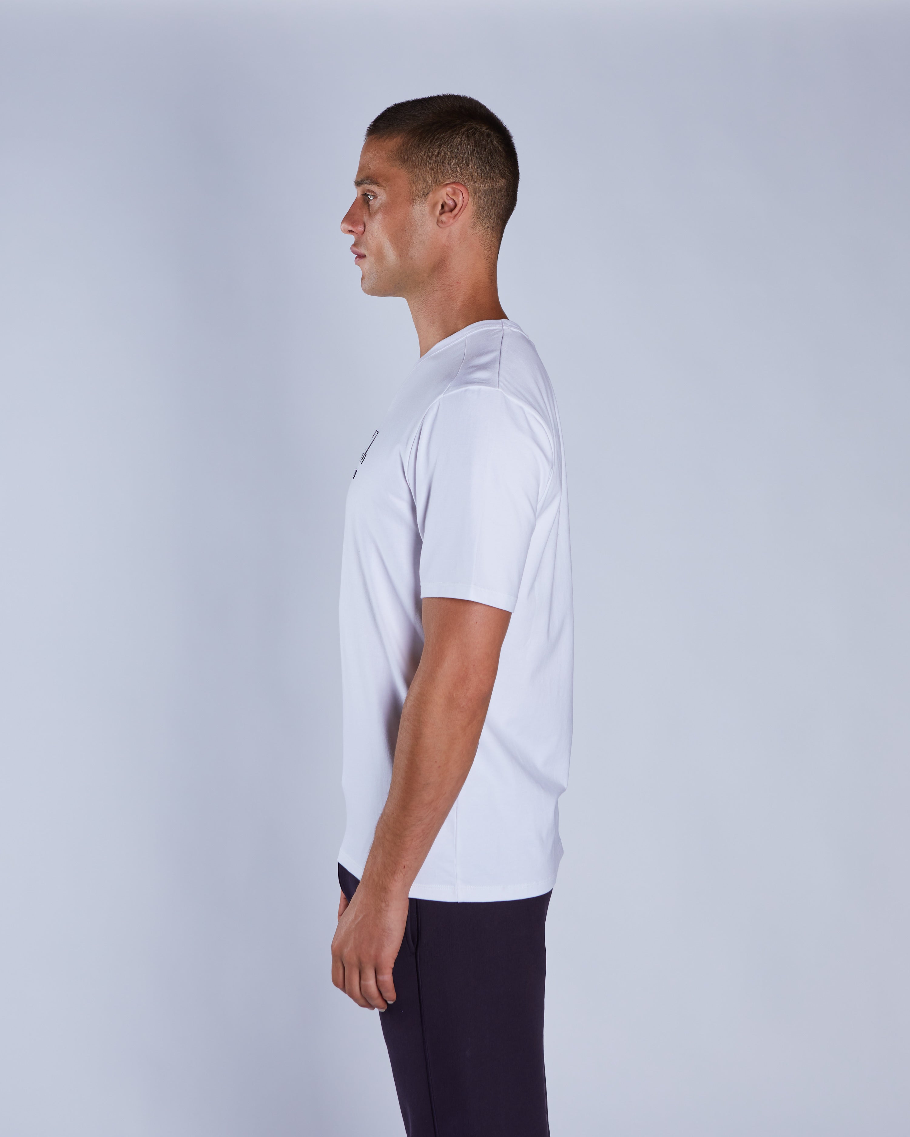Aron Tee White Wash