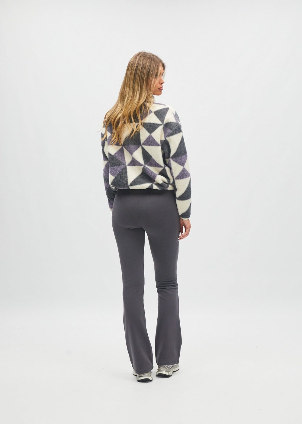 Connie Flare Pant Deep Charcoal