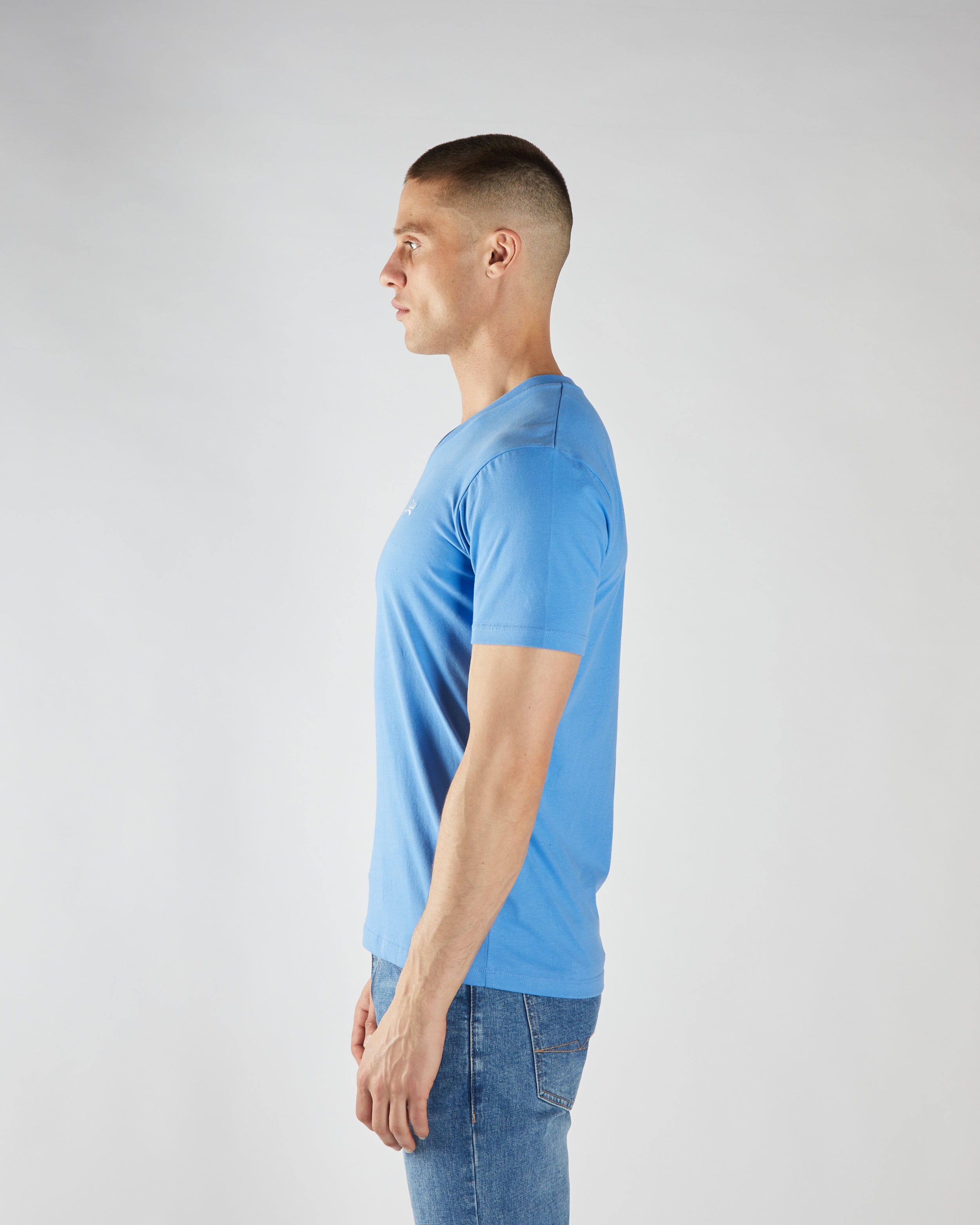 Basic Oakley V Neck Breezy Blue