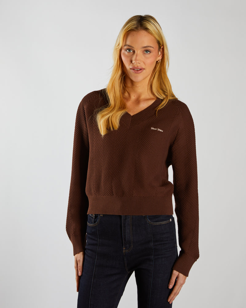 Belinda Knit Deep Espresso