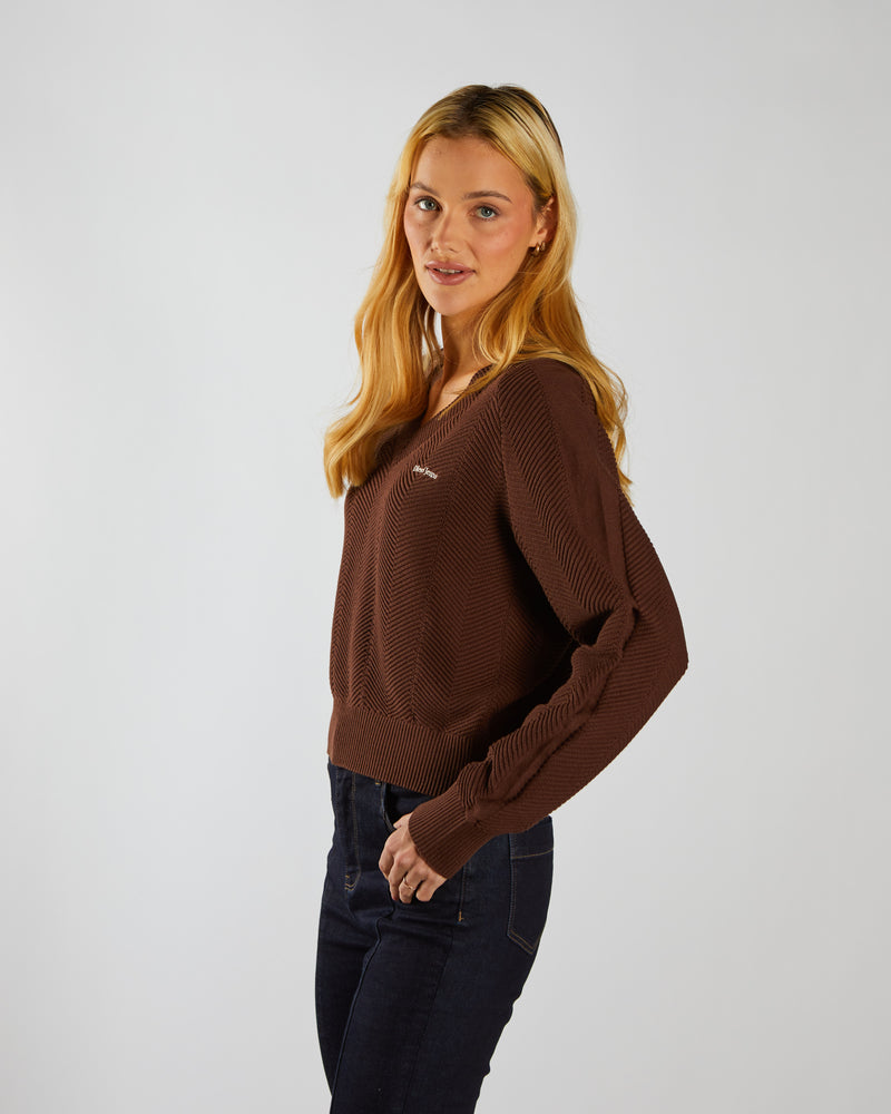 Belinda Knit Deep Espresso