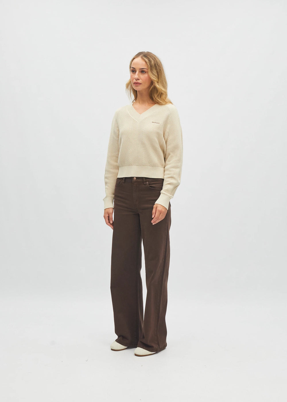 Belinda Knit Ivory Cream