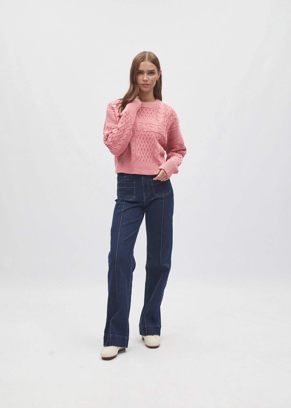 Bell Knit Blushed Rouje