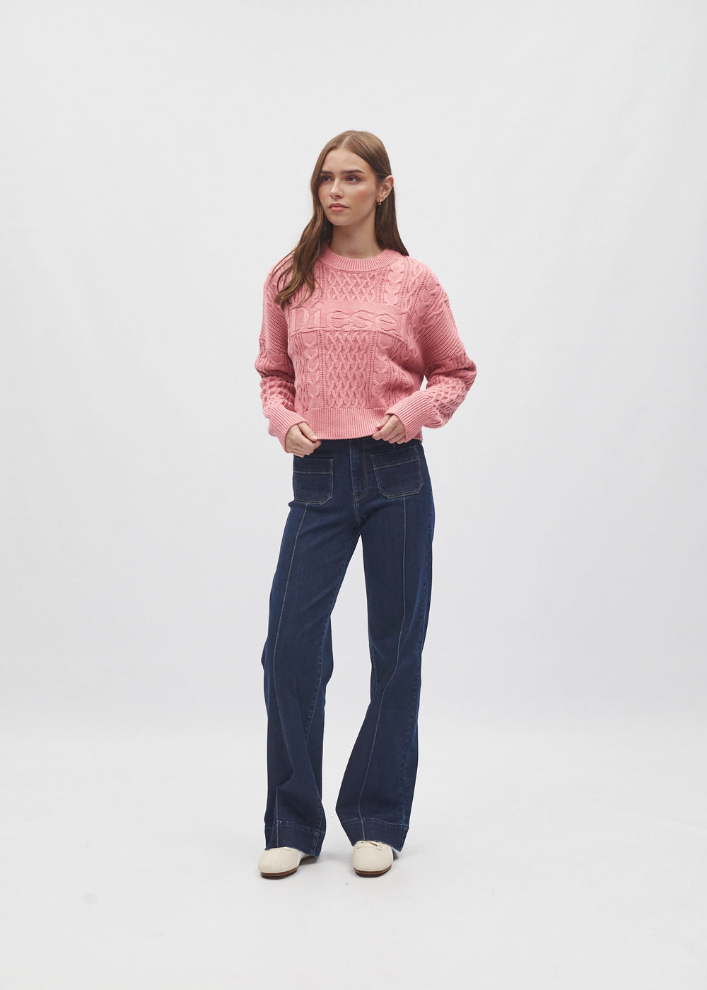 Bell Knit Blushed Rouje