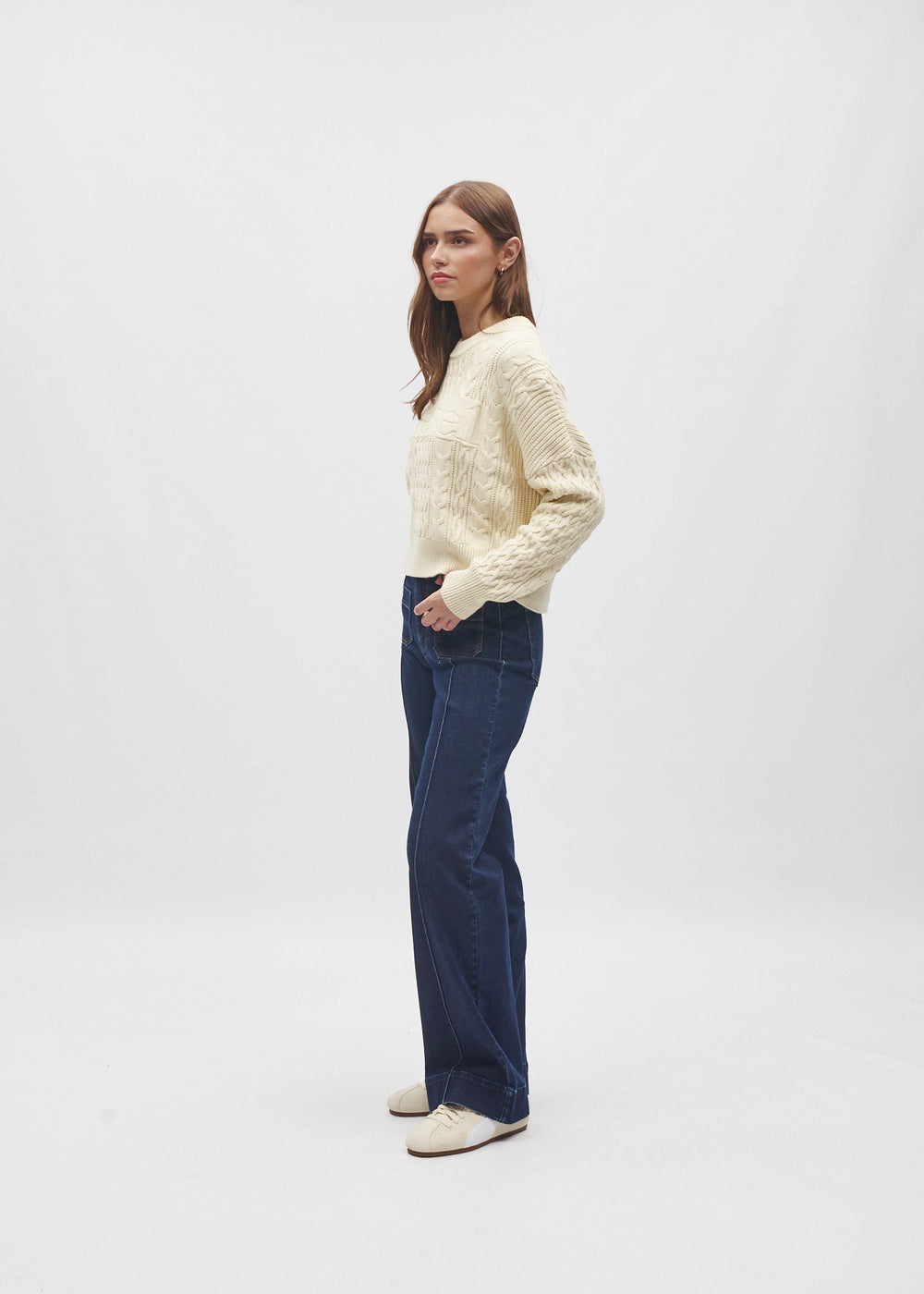 Bell Knit Ivory Cream