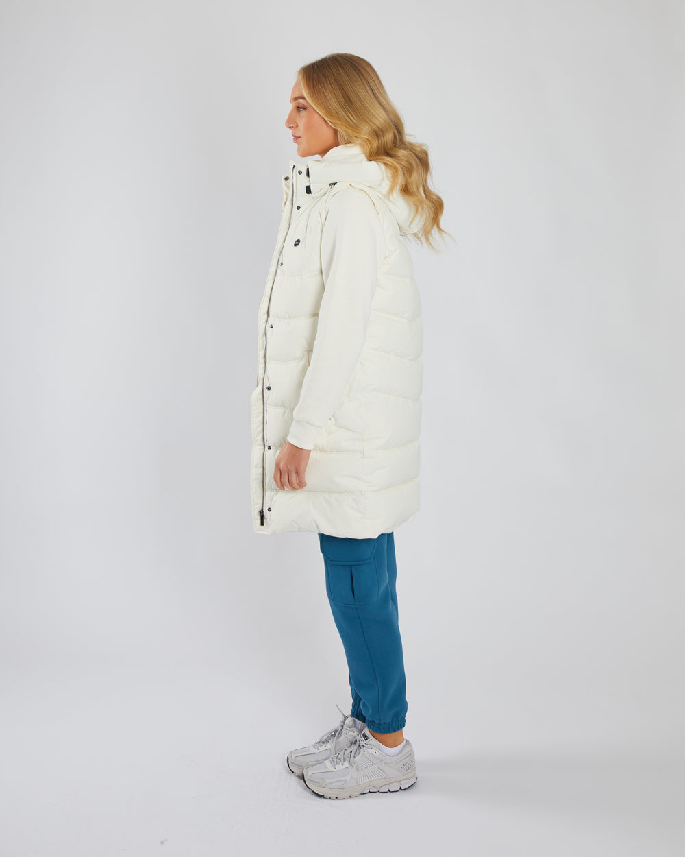 Bena Gilet Powder White