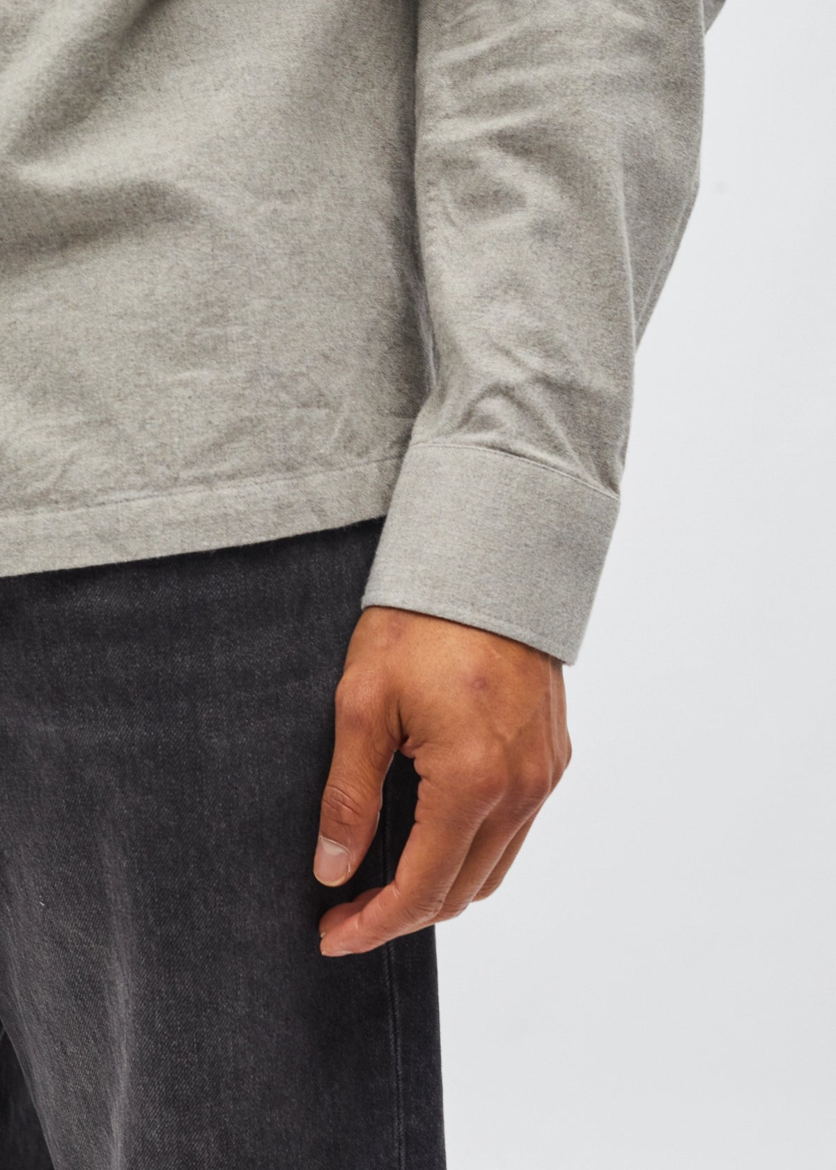 Bergen Overshirt Smoke Grey