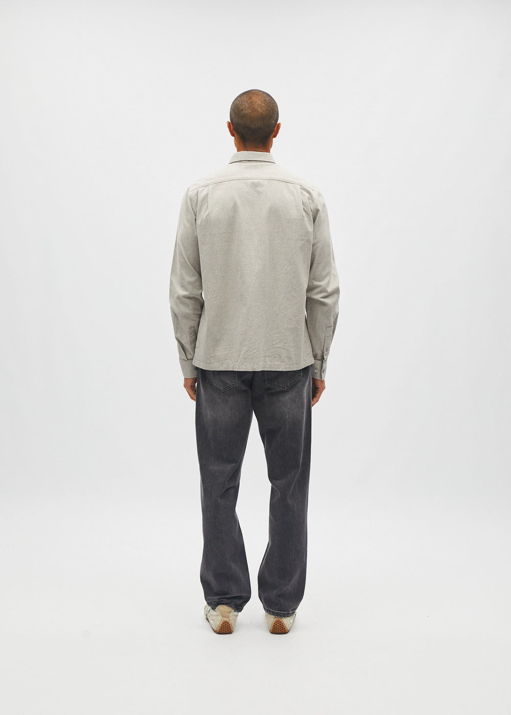 Bergen Overshirt Smoke Grey