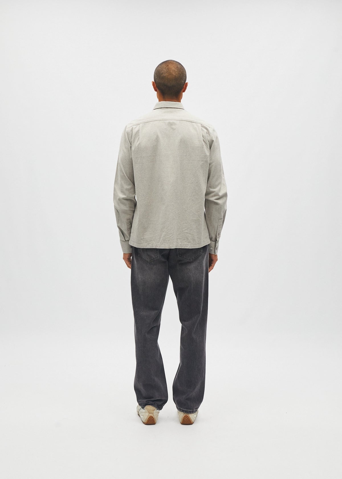 Bergen Overshirt Smoke Grey