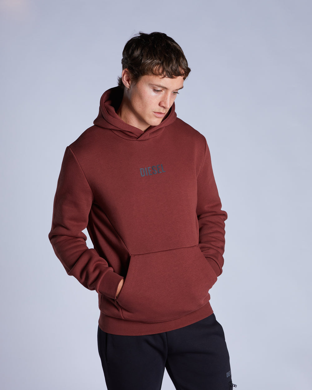 Besian Hoodie Brick Red
