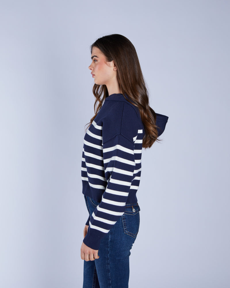 Bibi Knit Navy Lake
