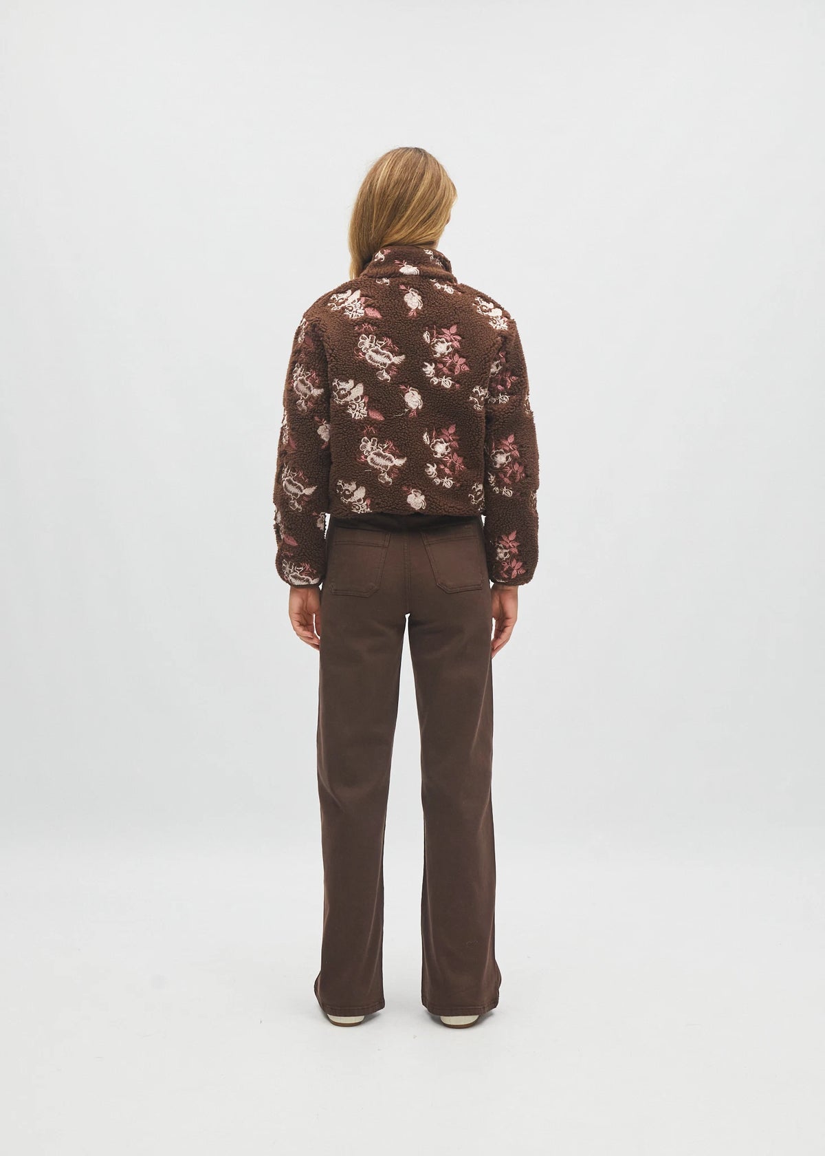 Bjork Borg Fleece Jacket Deep Espresso