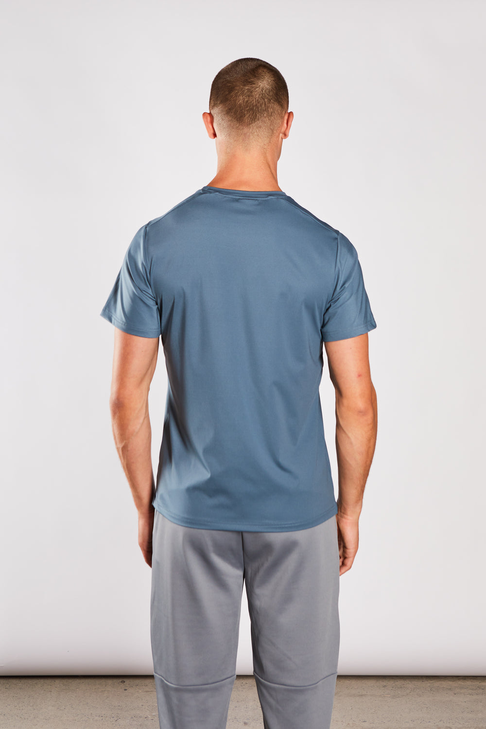 Blaine Tee Steel Blue
