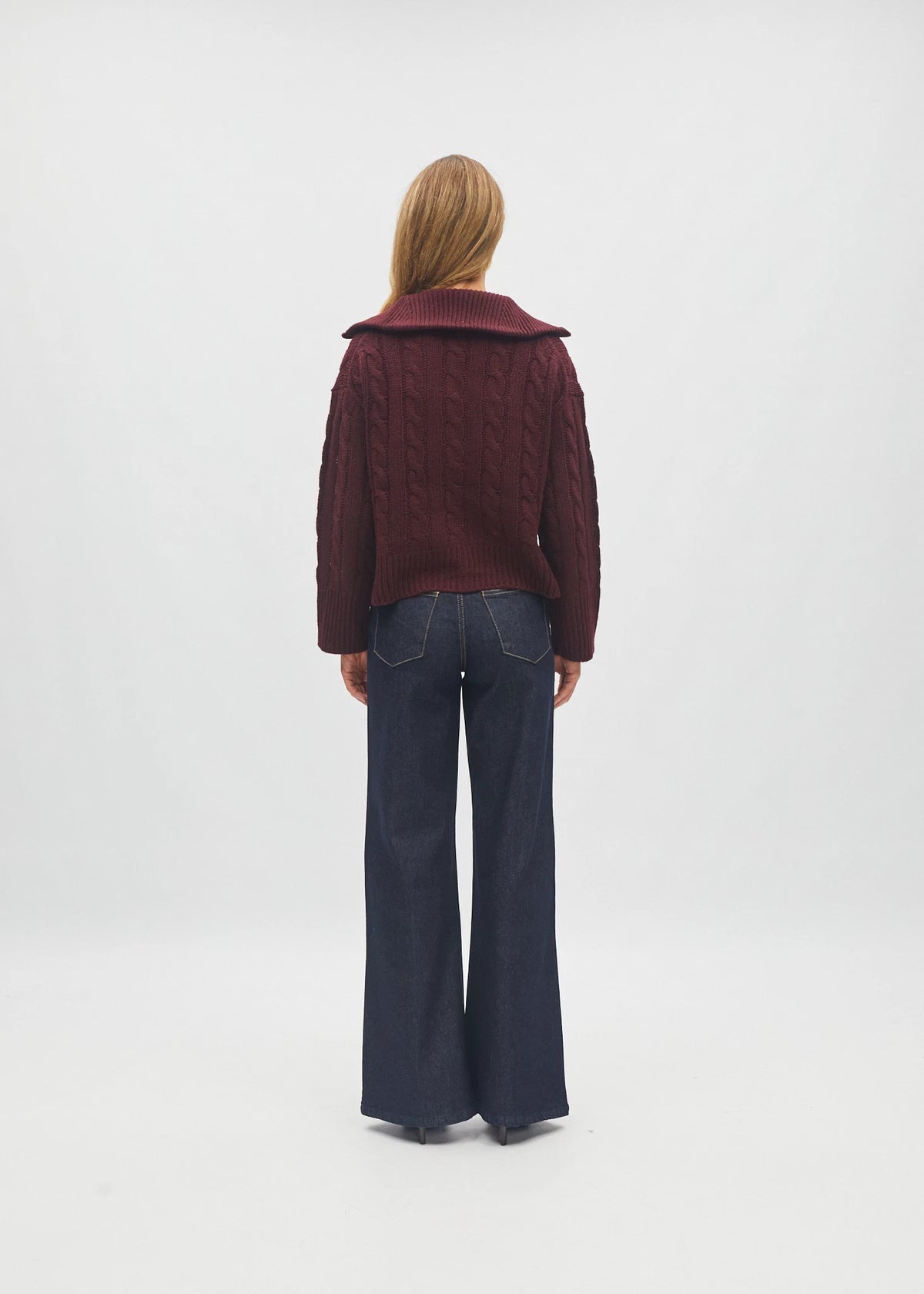 Blythe Knit Deep Cherry