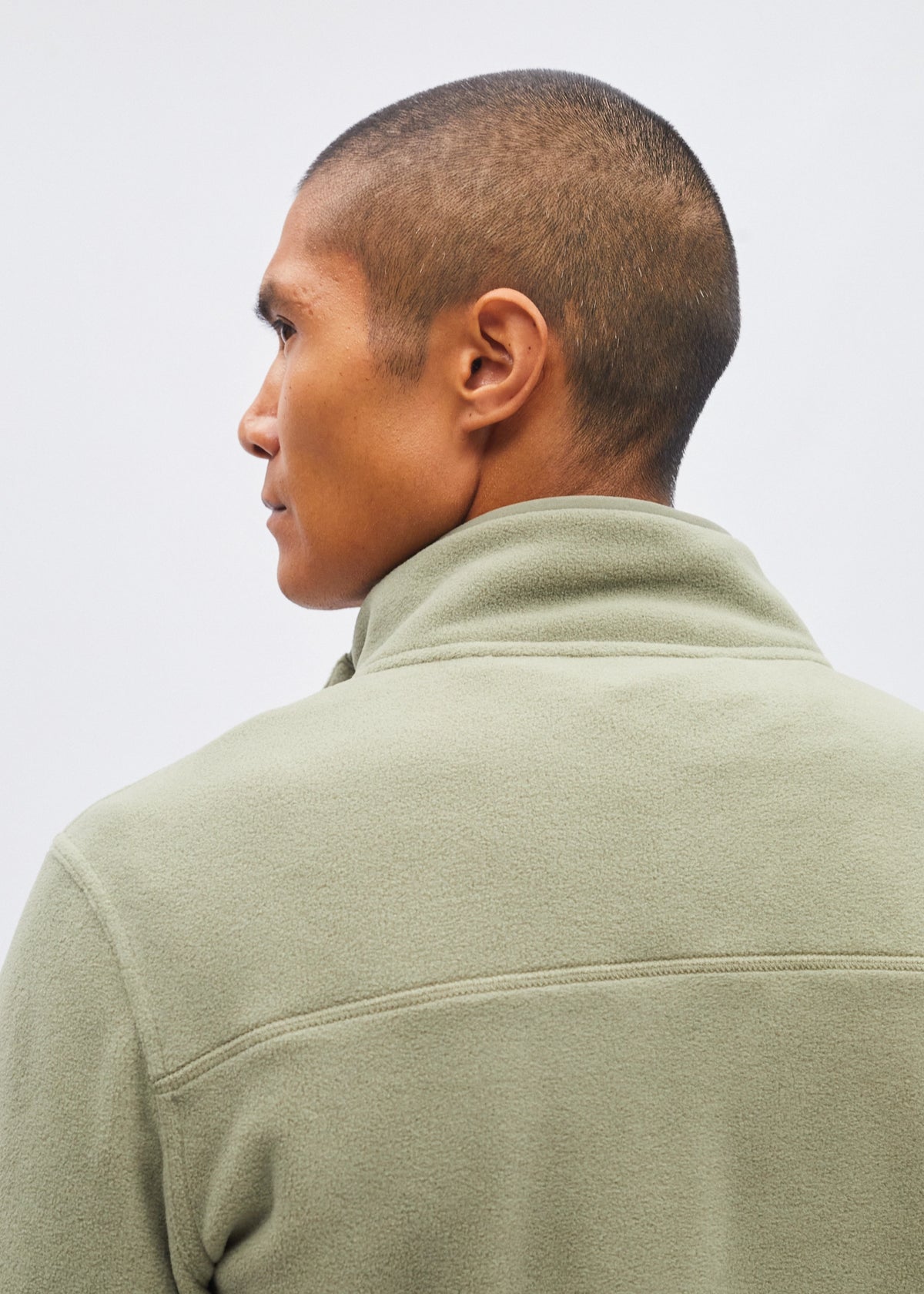Bryson Fleece Earth Green