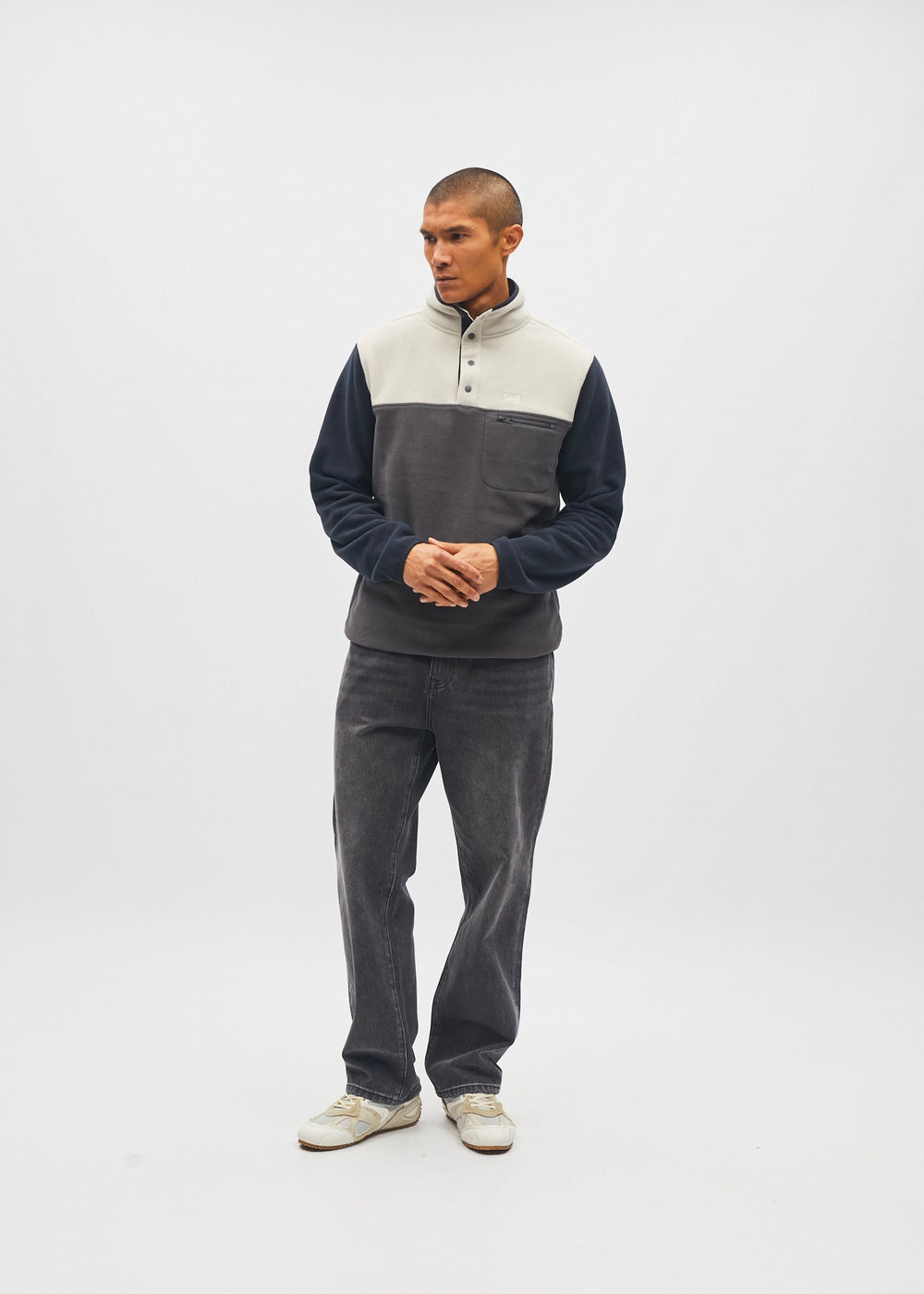 Bryson Fleece Midnight Blue