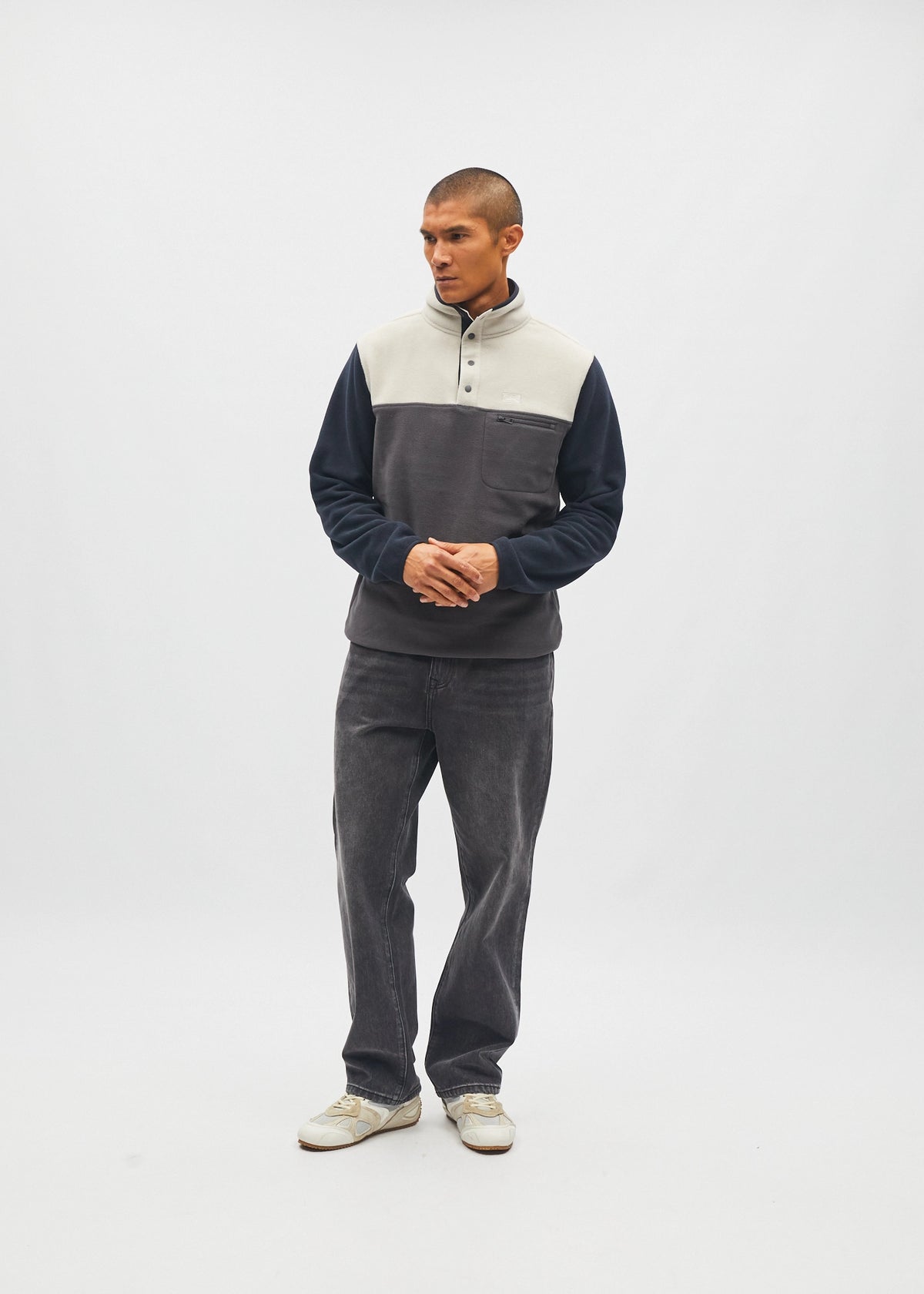 Bryson Fleece Midnight Blue