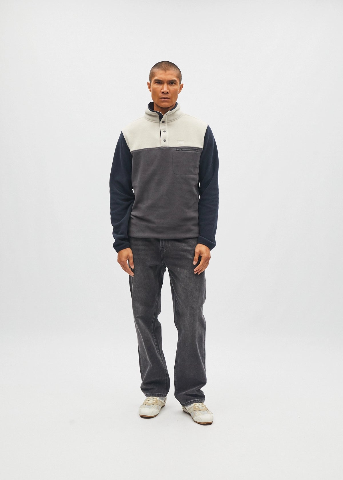 Bryson Fleece Midnight Blue