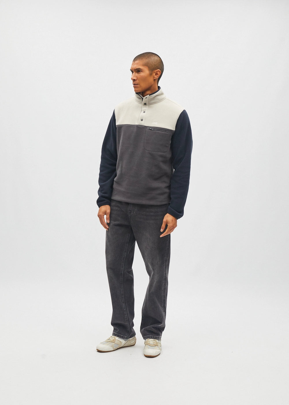 Bryson Fleece Midnight Blue