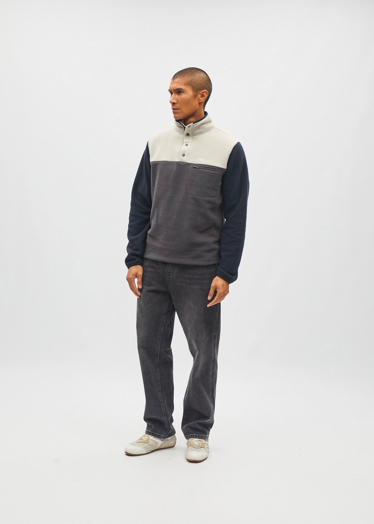 Bryson Fleece Midnight Blue
