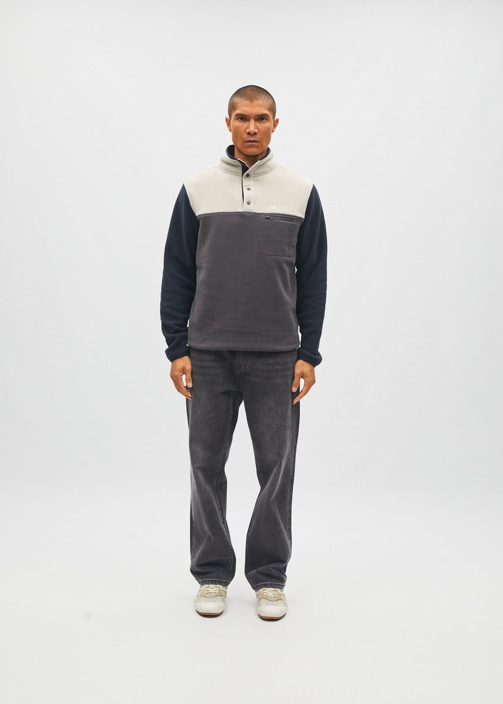 Bryson Fleece Midnight Blue