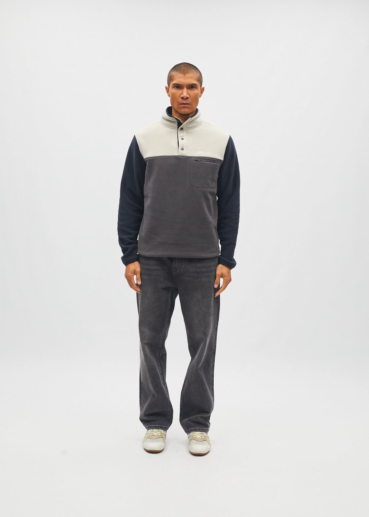 Bryson Fleece Midnight Blue