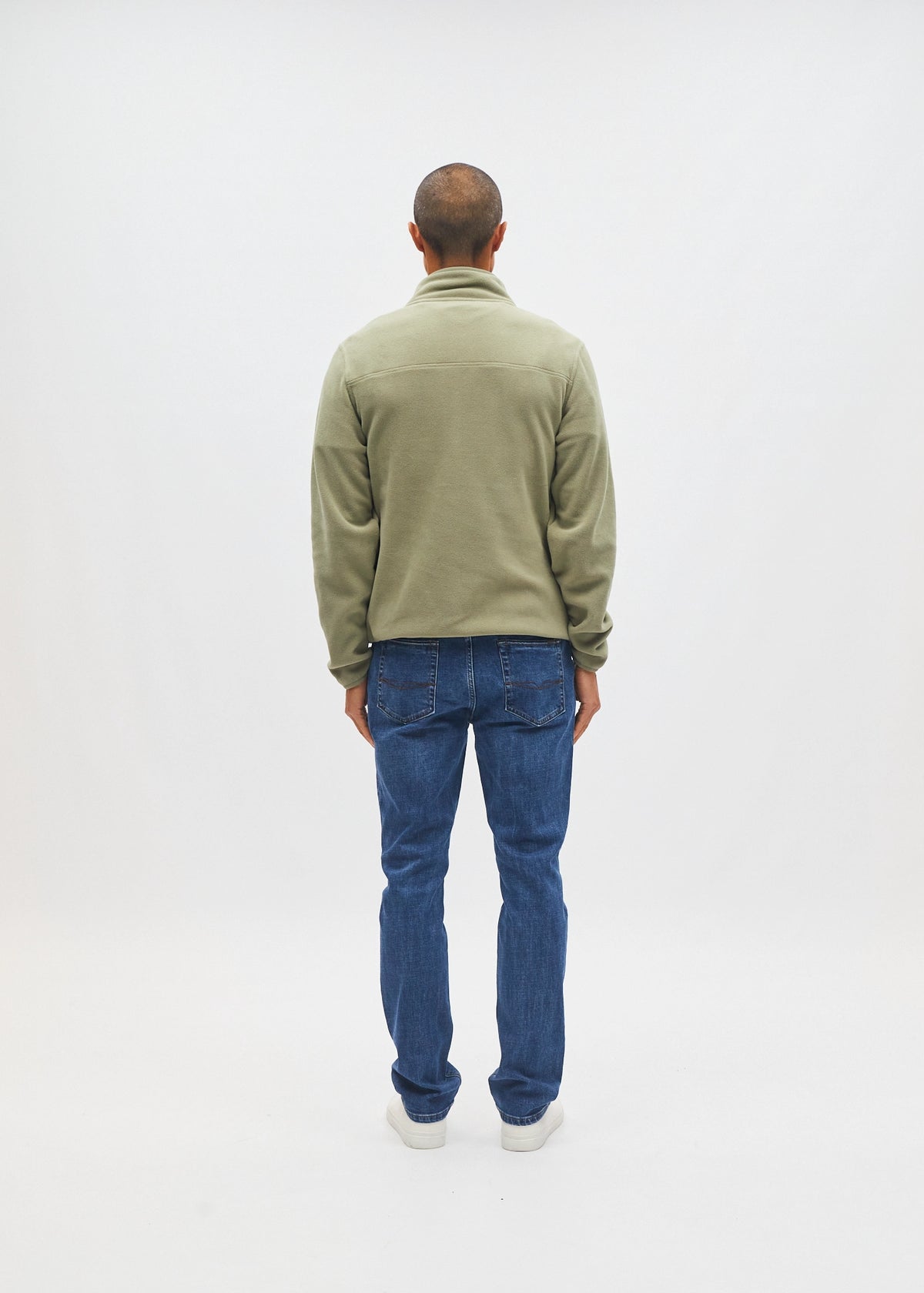 Bryson Fleece Earth Green