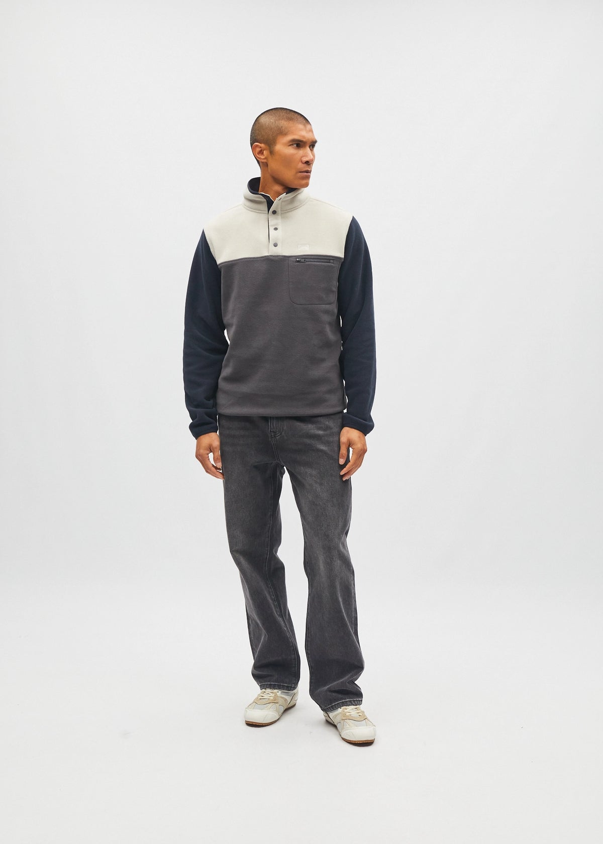 Bryson Fleece Midnight Blue