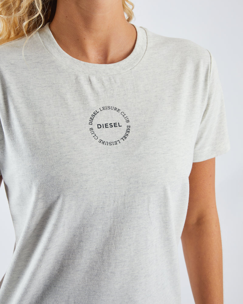 Barbora T-Shirt Light Grey Mel