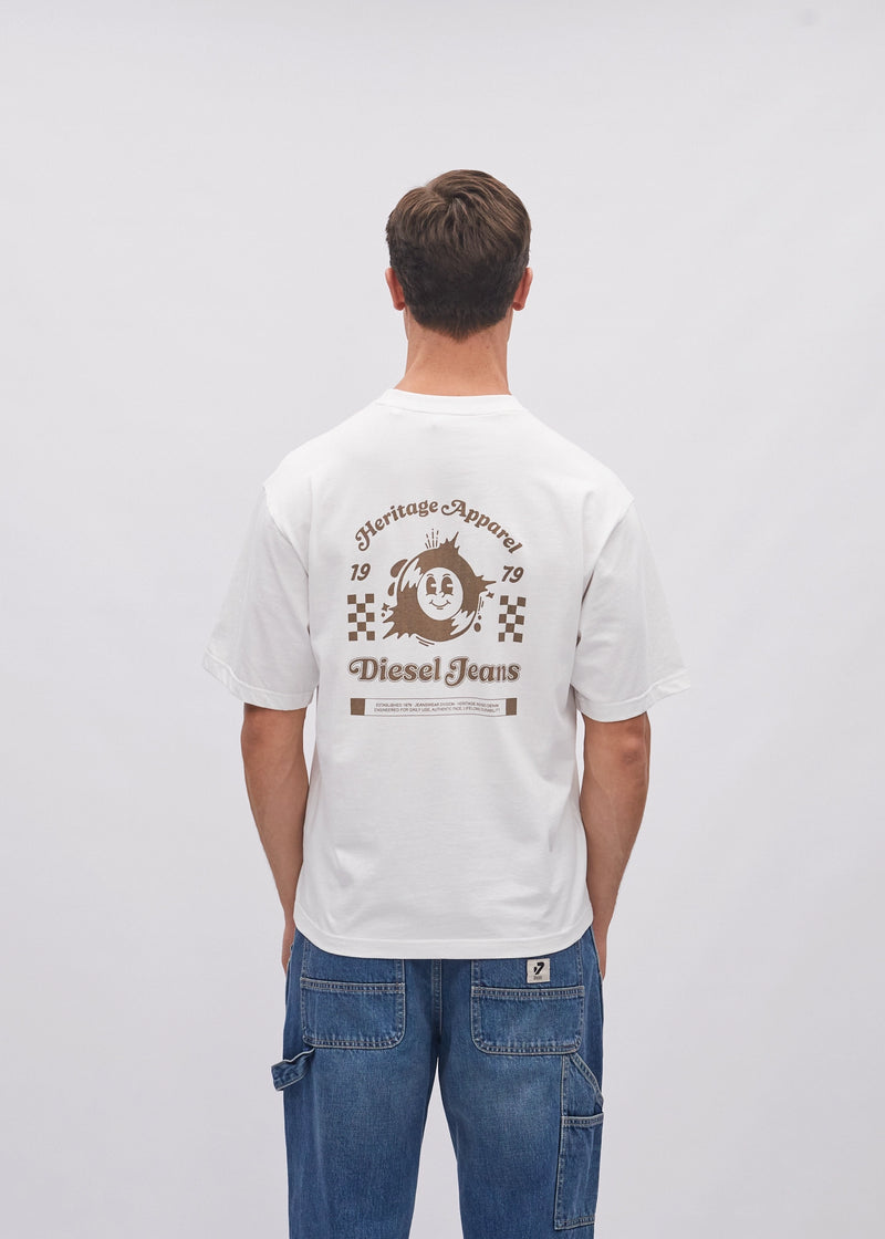 Calum Tee Warm White