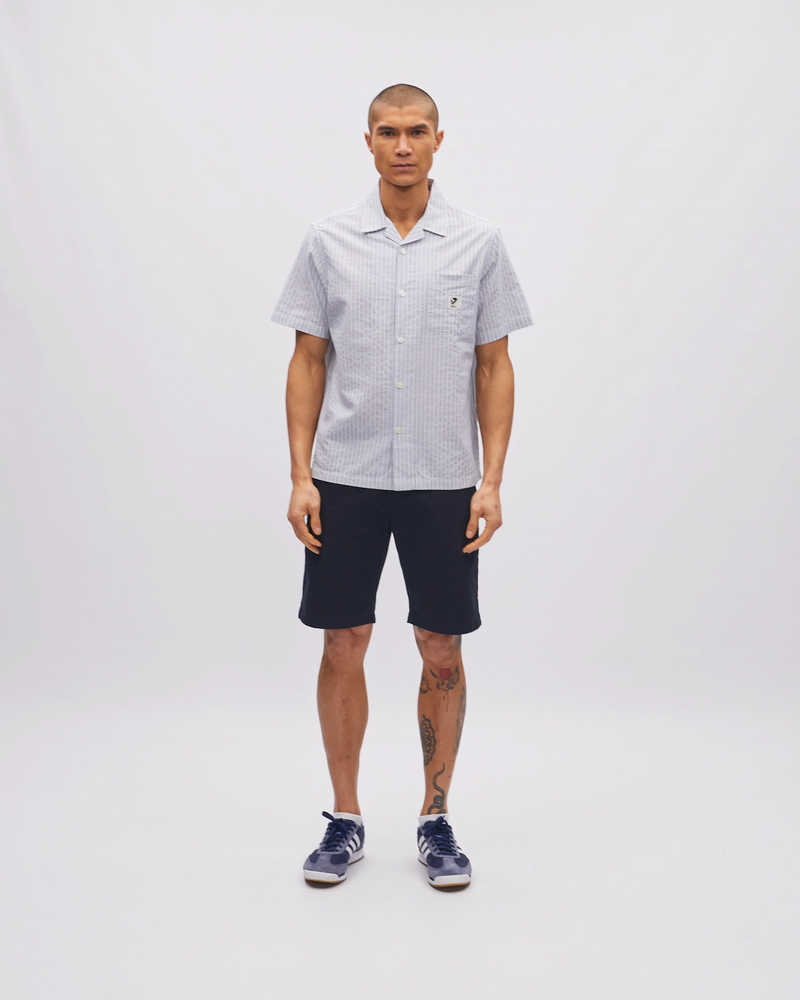 Camden SS Shirt League Blue