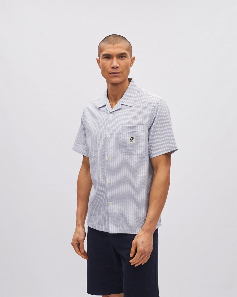 Camden SS Shirt League Blue