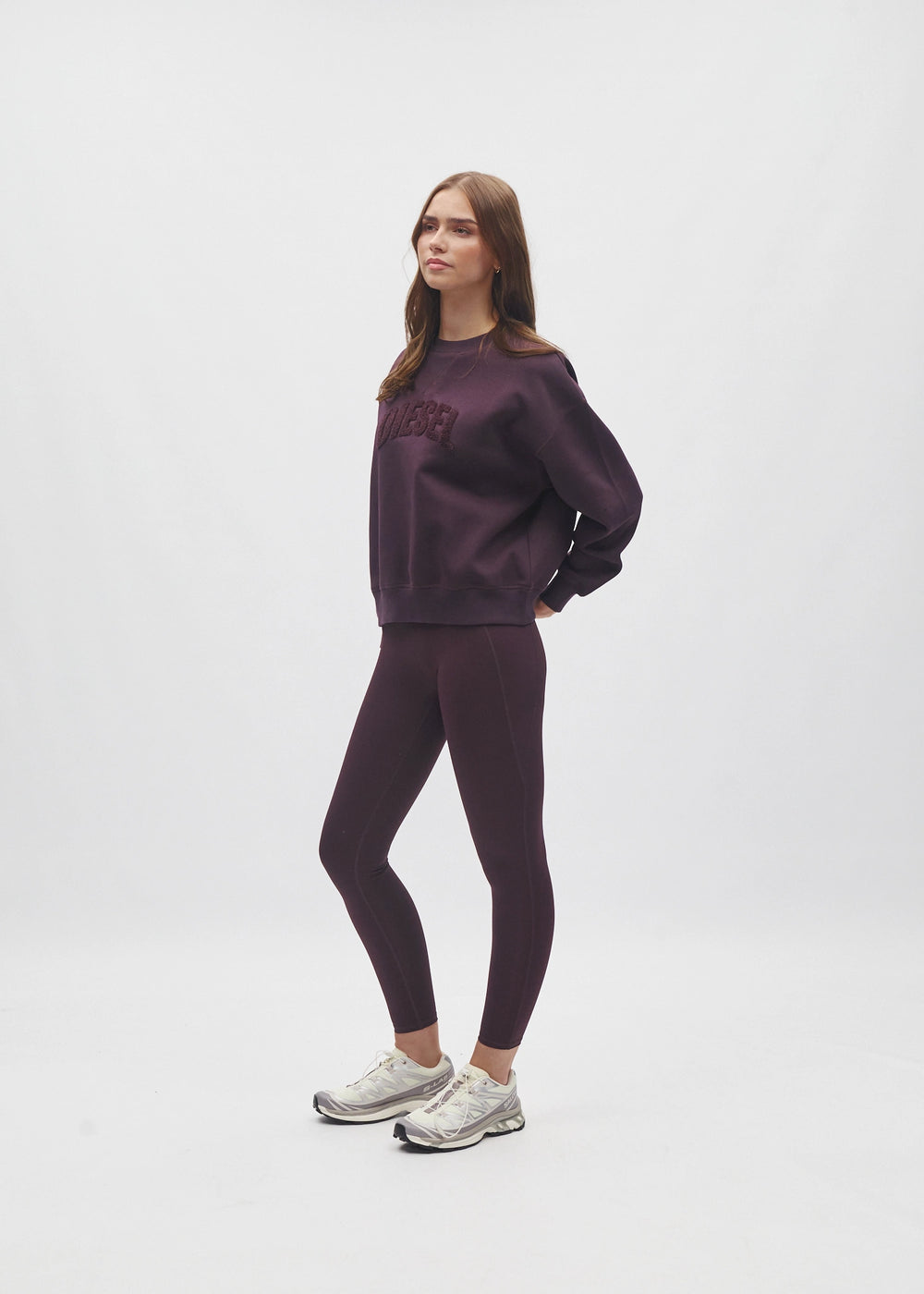 Carlotta Sweatshirt Berry Plum
