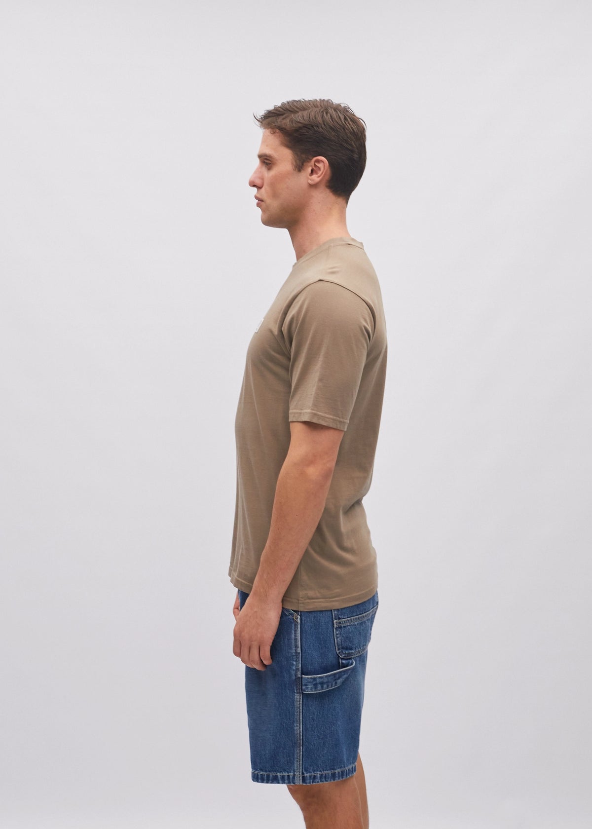 Carson Tee Walnut Bark