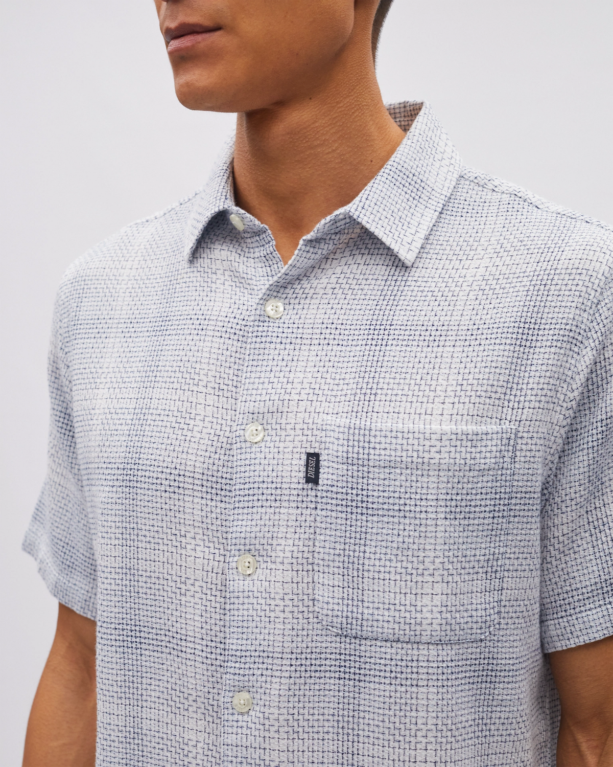Casey SS Shirt Falcon Blue