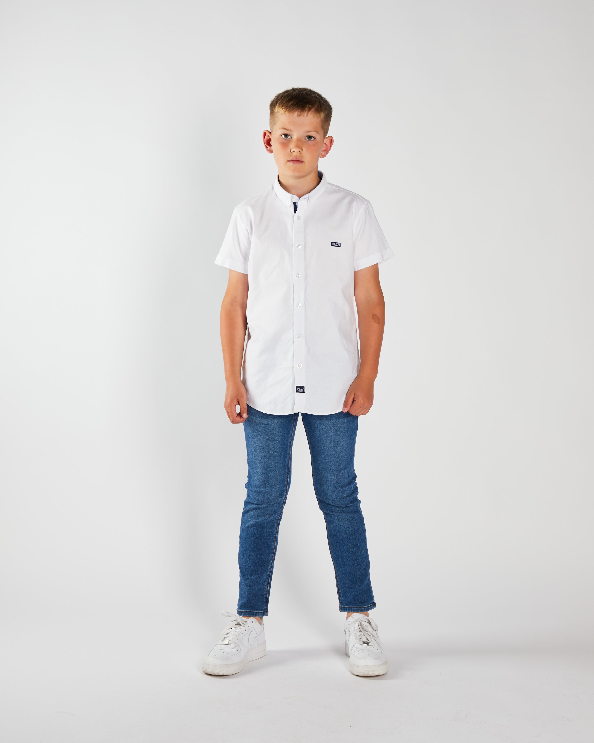 Casey Oxford Shirt White
