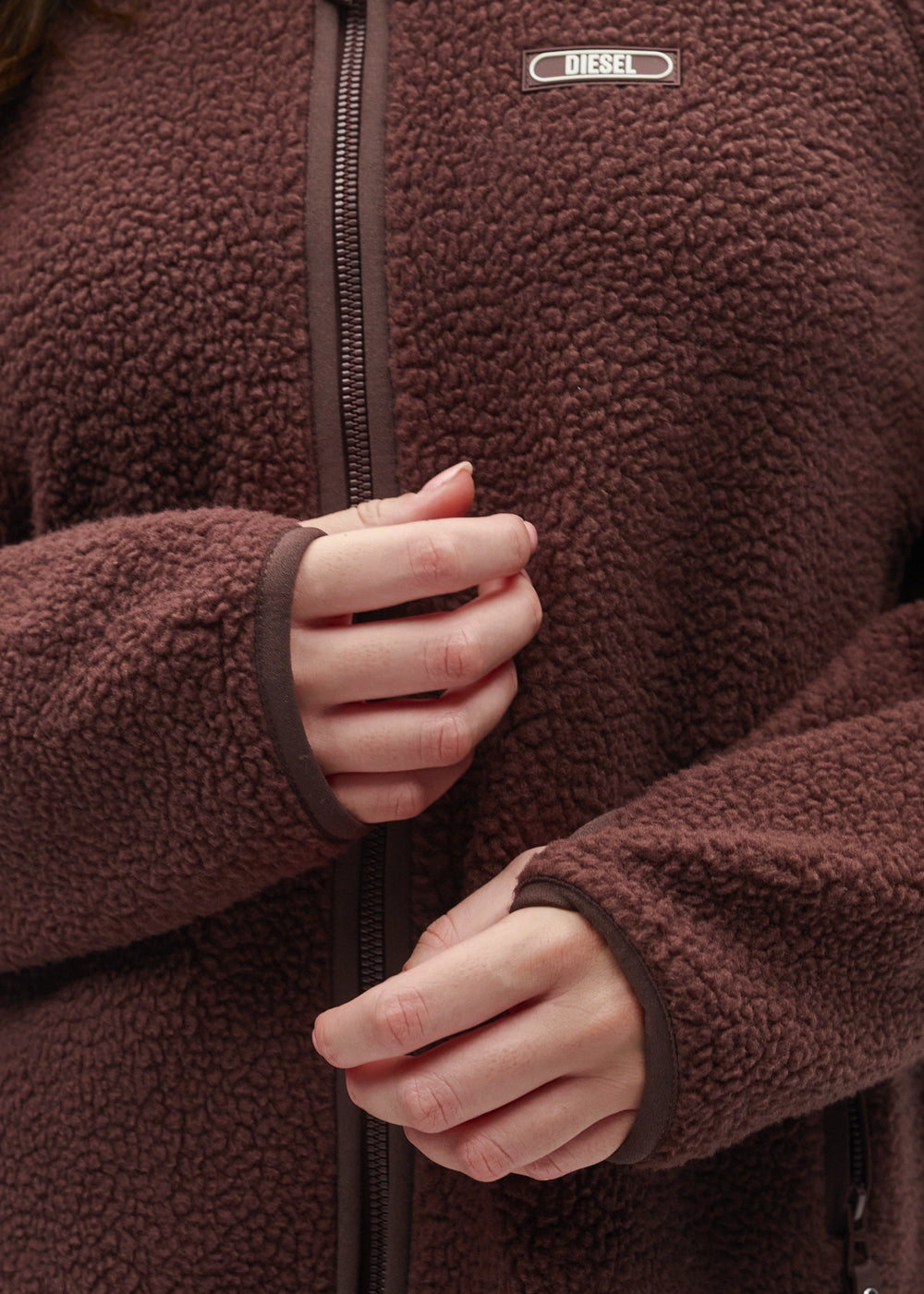 Cassidy Full Zip Classic Coffee